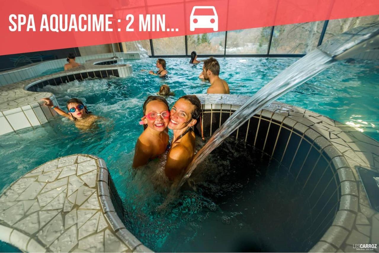 Red Apple Carroz Duplex De Charme Wifi Parking Balcon Tv Ski-Bus Les Carroz d'Araches Luaran gambar